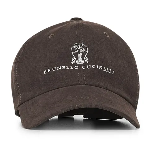Accessories > Hats > Caps - - Brunello Cucinelli - Modalova
