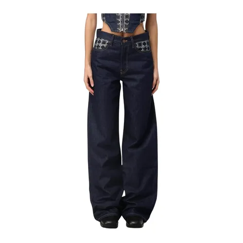 Amiri - Jeans > Wide Jeans - Blue - Amiri - Modalova