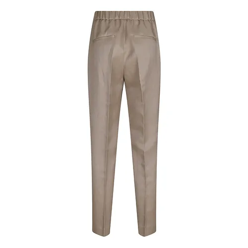 Trousers > Straight Trousers - - Peserico - Modalova