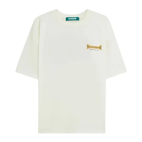Barrow - Tops > T-Shirts - White - Barrow - Modalova