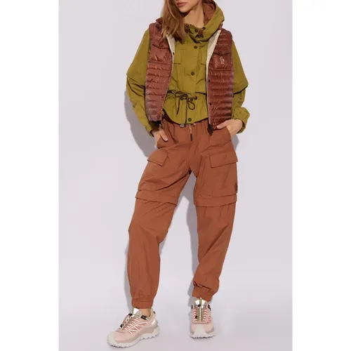 Trousers > Wide Trousers - - Moncler - Modalova