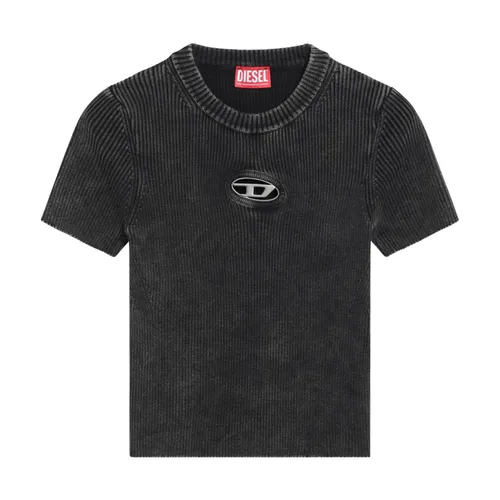 Diesel - Tops > T-Shirts - Black - Diesel - Modalova