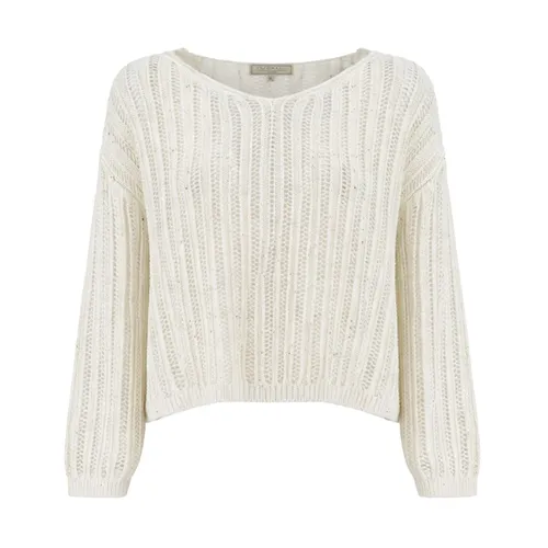 Knitwear > V-neck Knitwear - - Antonelli Firenze - Modalova