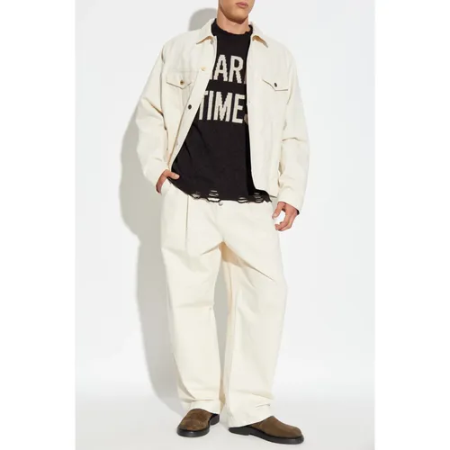 Jackets > Denim Jackets - - Moschino - Modalova