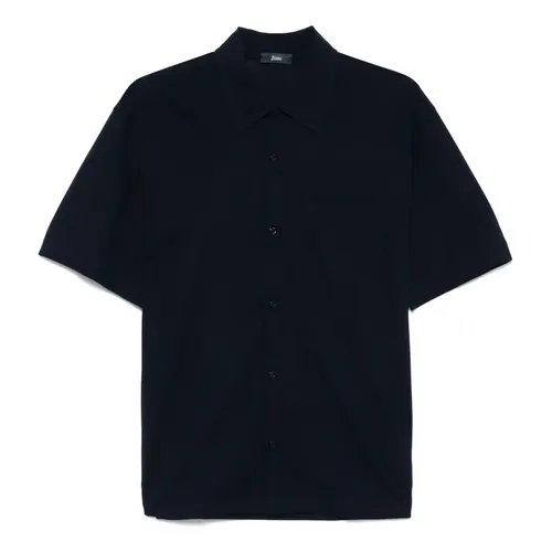 Shirts > Short Sleeve Shirts - - Herno - Modalova
