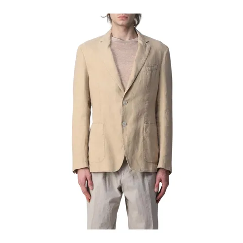 Hugo - Jackets > Blazers - Beige - Hugo - Modalova