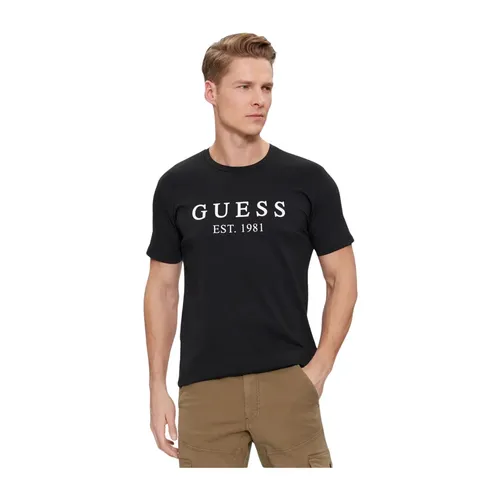 Guess - Tops > T-Shirts - Black - Guess - Modalova