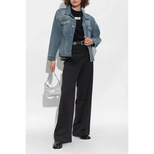 Jackets > Denim Jackets - - MM6 Maison Margiela - Modalova