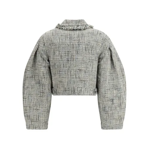 Jackets > Tweed Jackets - - Ganni - Modalova