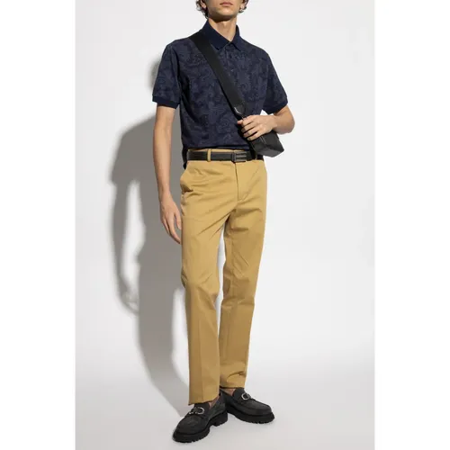 Etro - Tops > Polo Shirts - Blue - Etro - Modalova