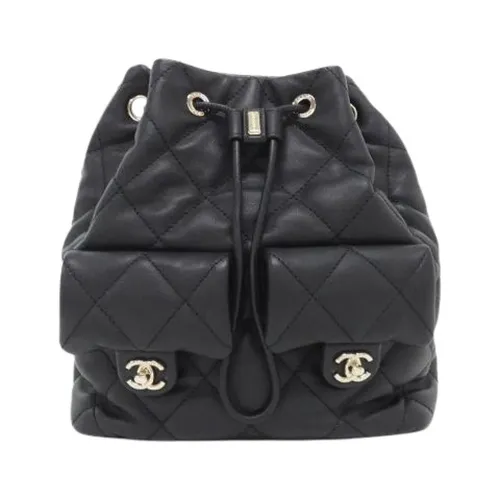 Pre-owned > Pre-owned Bags > Pre-owned Backpacks - - Chanel Vintage - Modalova