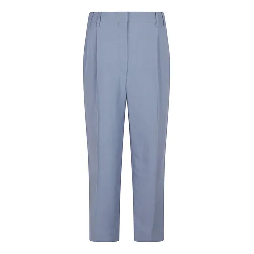 Trousers > Cropped Trousers - - Brunello Cucinelli - Modalova
