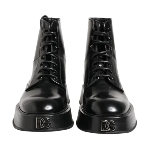 Shoes > Boots > Lace-up Boots - - Dolce & Gabbana - Modalova