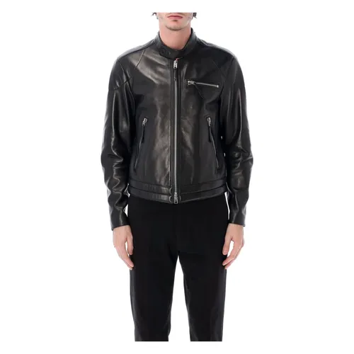 Jackets > Leather Jackets - - Tom Ford - Modalova
