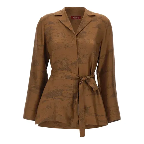 Jackets > Blazers - - Max Mara Studio - Modalova