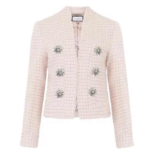 Jackets > Tweed Jackets - - Philipp Plein - Modalova