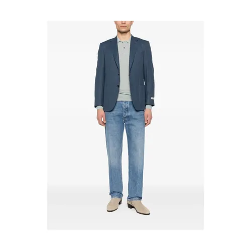 Canali - Jackets > Blazers - Blue - Canali - Modalova