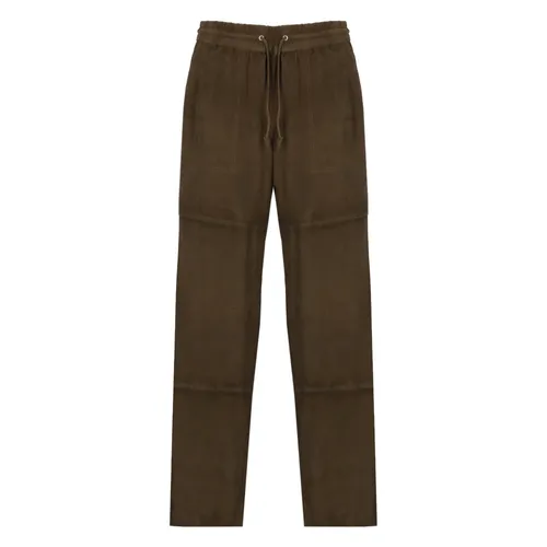 Trousers > Leather Trousers - - P.a.r.o.s.h. - Modalova