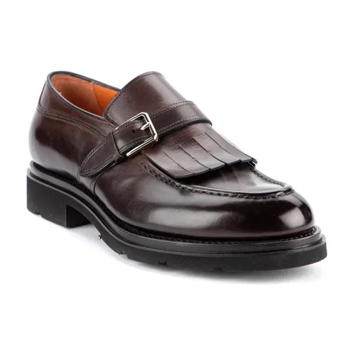Shoes > Flats > Loafers - - Santoni - Modalova