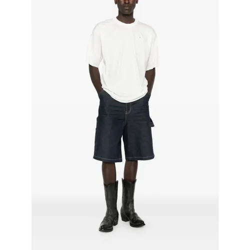 Diesel - Tops > T-Shirts - White - Diesel - Modalova