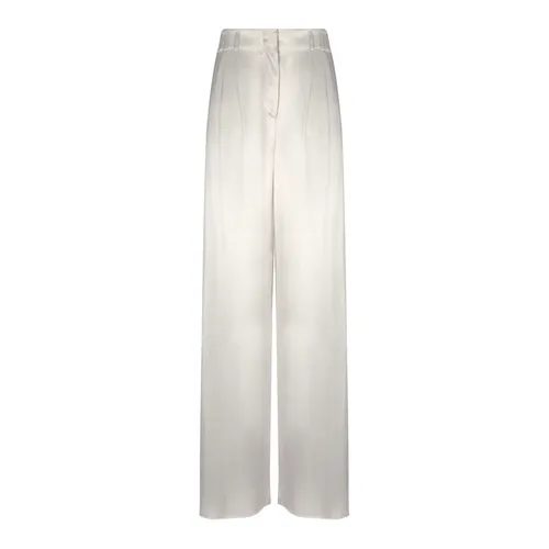 Trousers > Wide Trousers - - Giorgio Armani - Modalova
