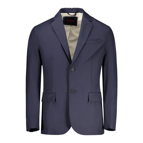 Guess - Jackets > Blazers - Blue - Guess - Modalova