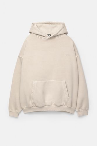 Sweat À Capuche Délavé Stwd - Pull&Bear - Modalova
