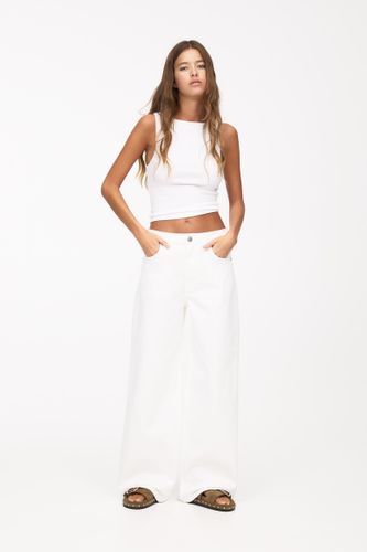 Jean Baggy Taille Moyenne - Pull&Bear - Modalova