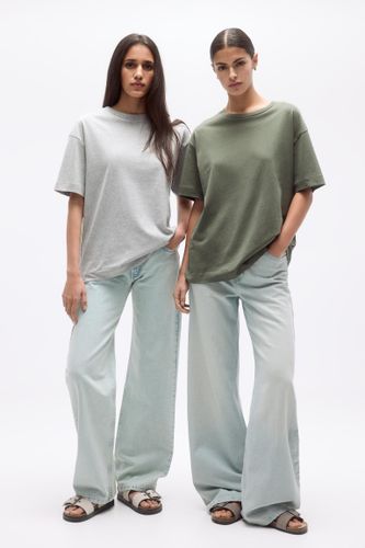 Lot De 2 T-Shirts Oversize À Manches Courtes - Pull&Bear - Modalova