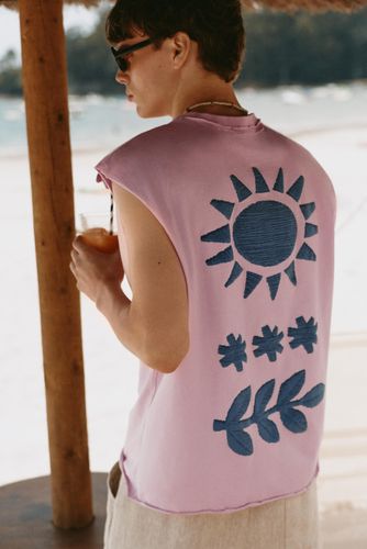 T-Shirt Boxy Sans Manches Ibiza - Pull&Bear - Modalova