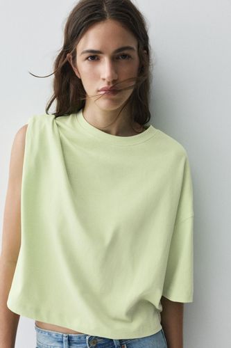 T-Shirt Boxy Manches Courtes - Pull&Bear - Modalova