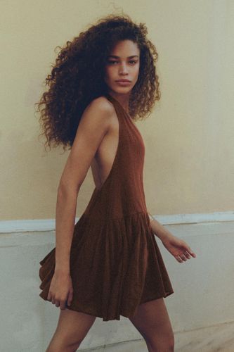 Robe Courte Cache-Cœur - Pull&Bear - Modalova