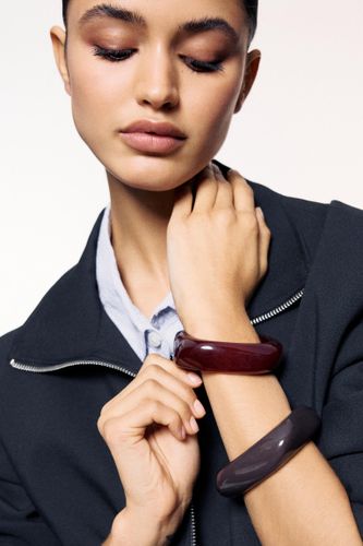 Lot Bracelets Manchettes En Résine - Pull&Bear - Modalova