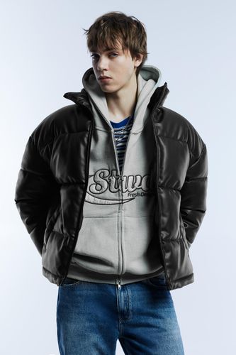 Doudoune Similicuir - Pull&Bear - Modalova