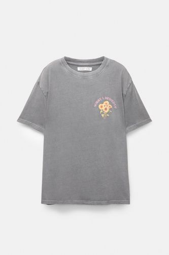 T-Shirt Motif Bouquet De Fleurs - Pull&Bear - Modalova