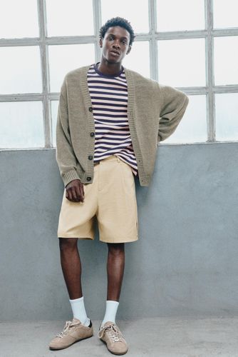 Bermuda À Pinces - Pull&Bear - Modalova
