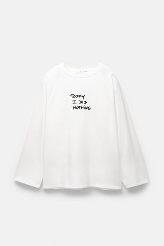 T-Shirt À Manches Longues Thomas Lélu - Pull&Bear - Modalova