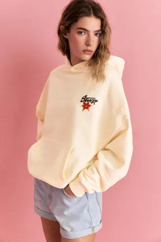 Sweat Capuche Fleur Stwd - Pull&Bear - Modalova