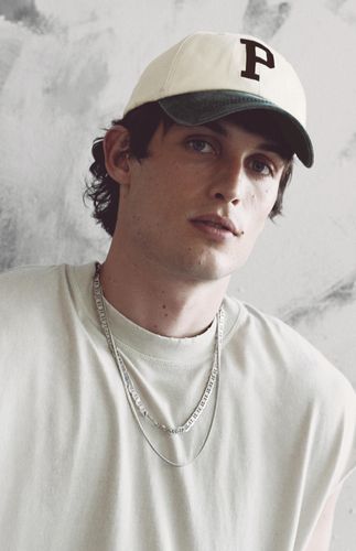 Casquette Brodée P - Pull&Bear - Modalova