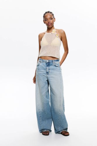 Jean Barrel Taille Moyenne - Pull&Bear - Modalova