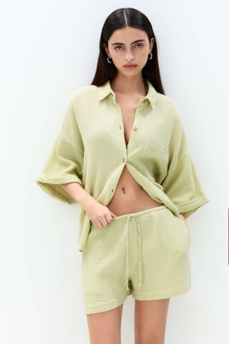 Bermuda Texturé - Pull&Bear - Modalova