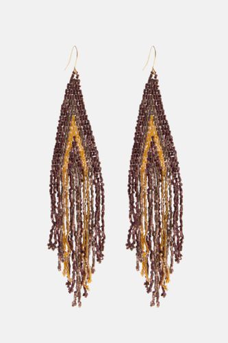 Boucles D'oreilles Longues Boho Perles - Pull&Bear - Modalova