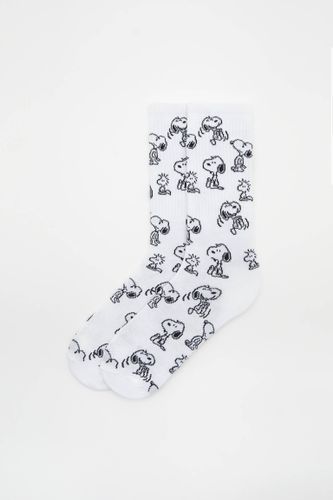 Chaussettes De Sport Snoopy Allover - Pull&Bear - Modalova