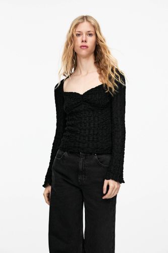 T-Shirt Corset Texturé - Pull&Bear - Modalova