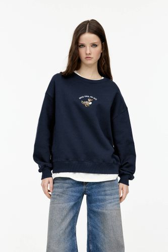 Sweat Imprimé Canard - Pull&Bear - Modalova