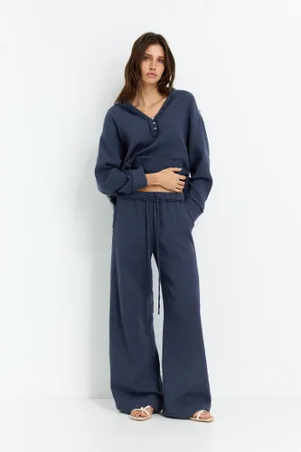 Pantalon Jogging À Smock - Pull&Bear - Modalova