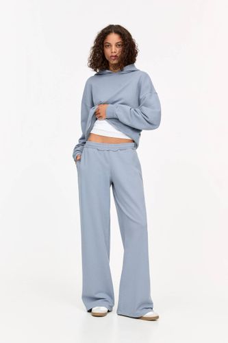 Pantalon De Survêtement Taille Effilochée - Pull&Bear - Modalova