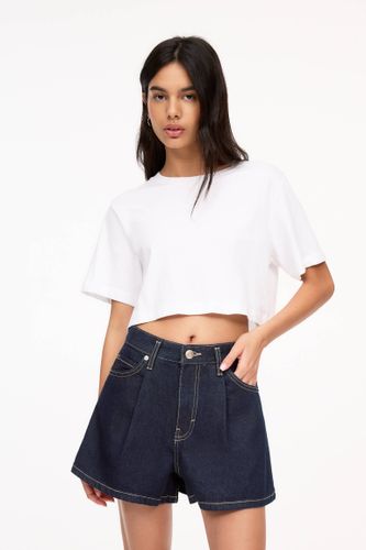 Short En Jean À Pinces - Pull&Bear - Modalova