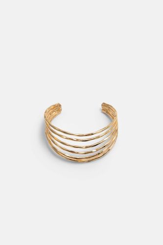 Bracelet Manchette Rigide Ondulé - Pull&Bear - Modalova