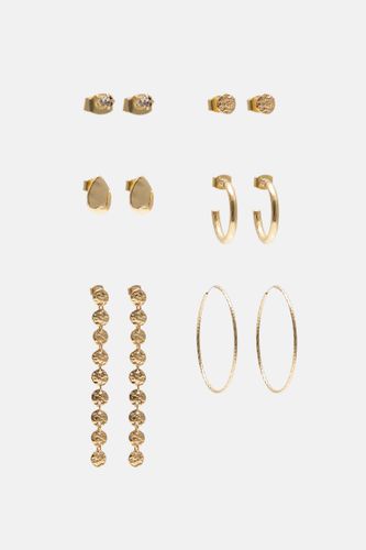 Lot Boucles D’oreilles Texturées - Pull&Bear - Modalova
